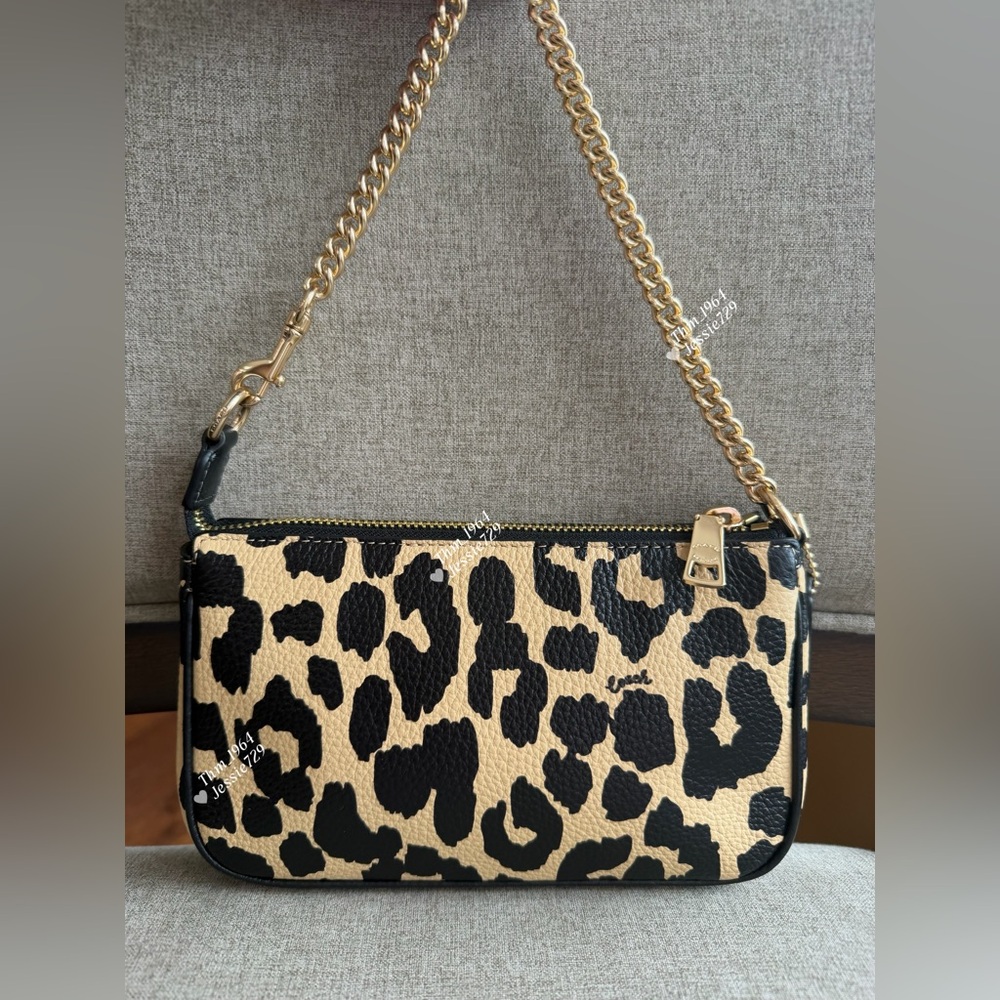 NWT！3PCS COACH Nolita 19 With Leopard Print（CBM66）fast shipping MOTHER DAY GIFT - Picture 8 of 15